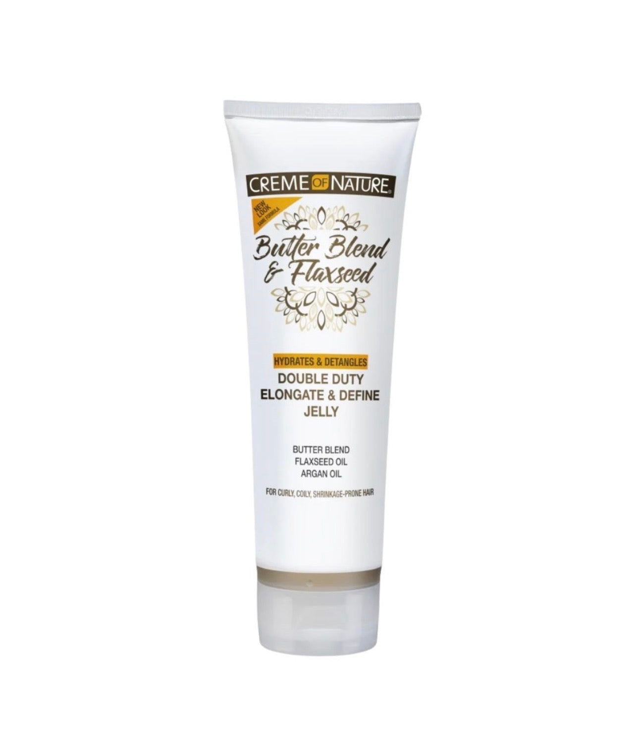 Creme of Nature Butter Blend & Flaxseed Double Duty Elongate & Define Jelly 248ml