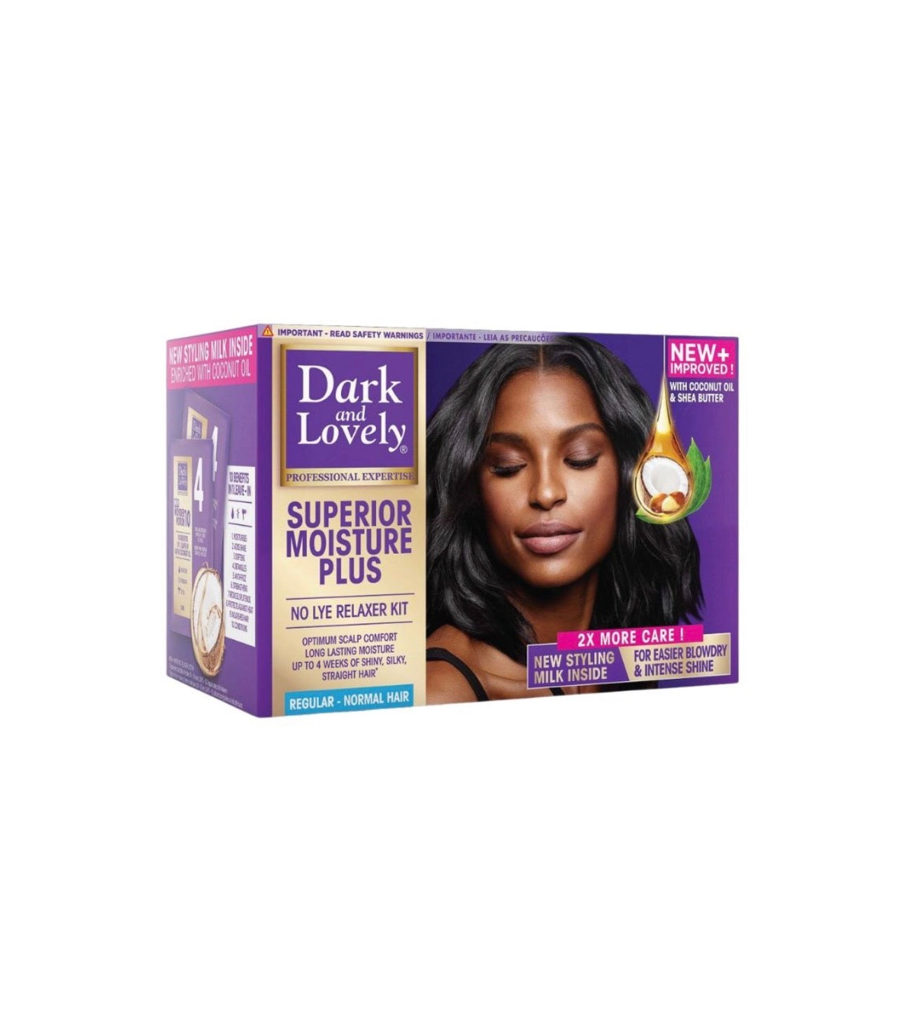 Dark & Lovely No-Lye Relaxer Kit Regular
