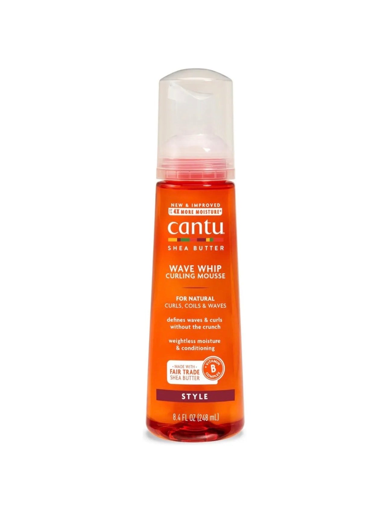 Cantu Shea Butter Wave Whip Curling Mousse 8.4oz
