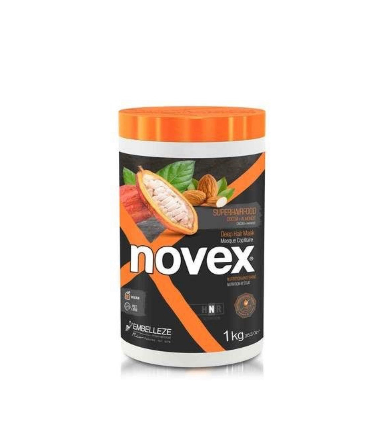 Novex Super Hair Food Cocoa & Almond Mask 1kg