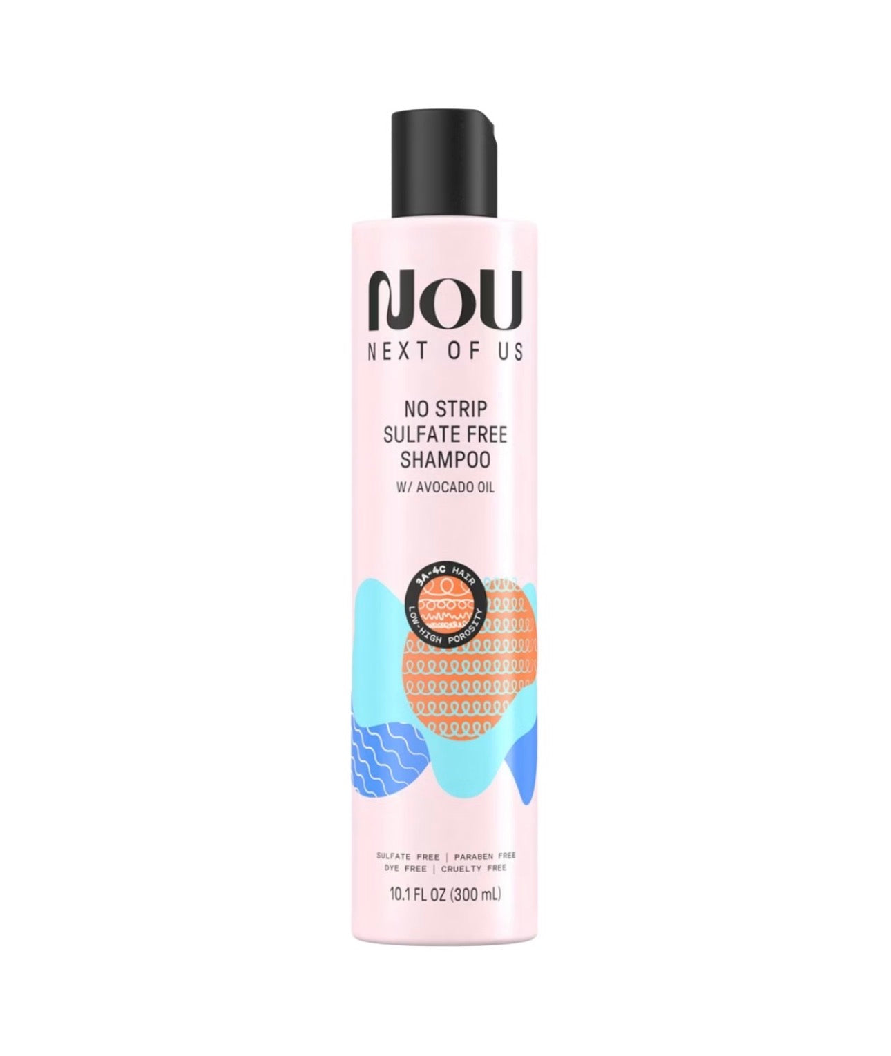 NOU Next of Us No Strip Sulfate Free Shampoo 300 ml