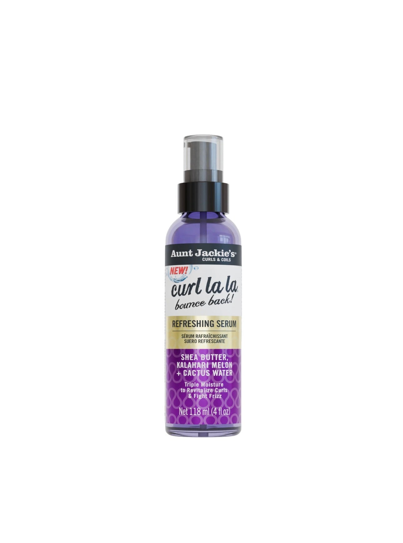 Aunt Jackie's Curl La La Bounce Back Refreshing Serum 4oz