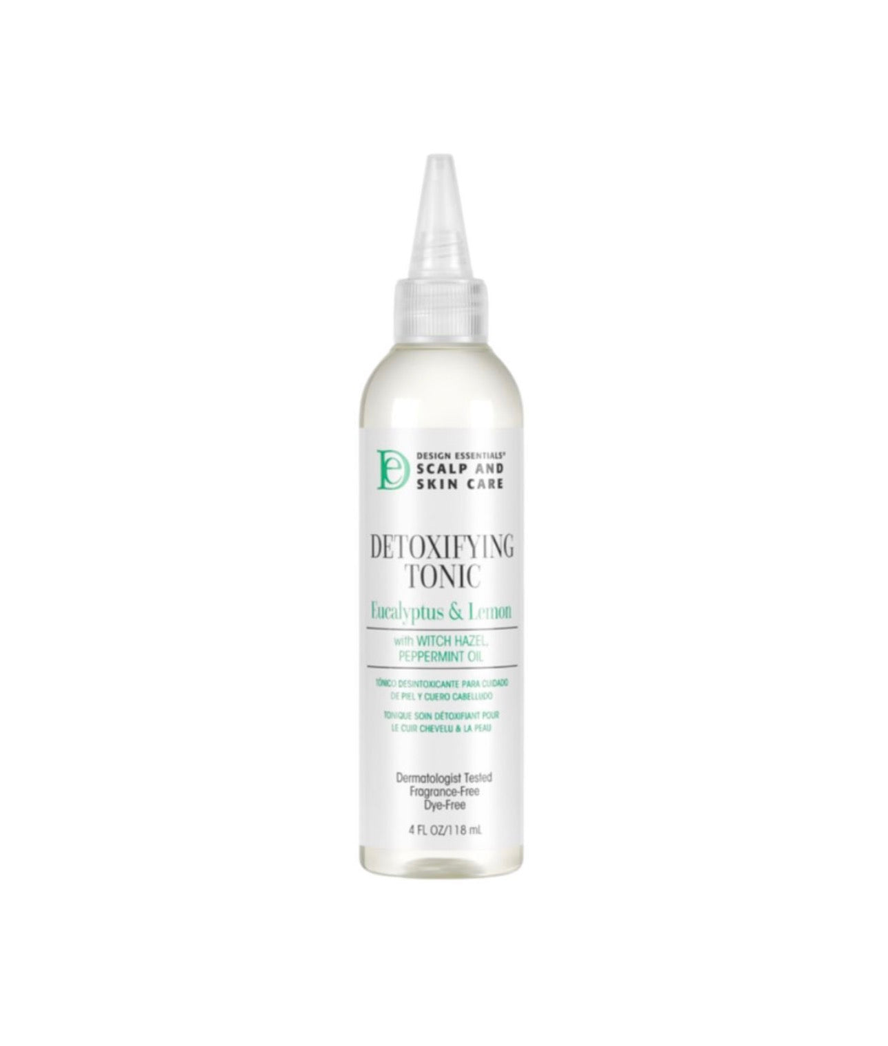 Design Essentials Scalp & Skin Care Detoxifying Tonic 4oz