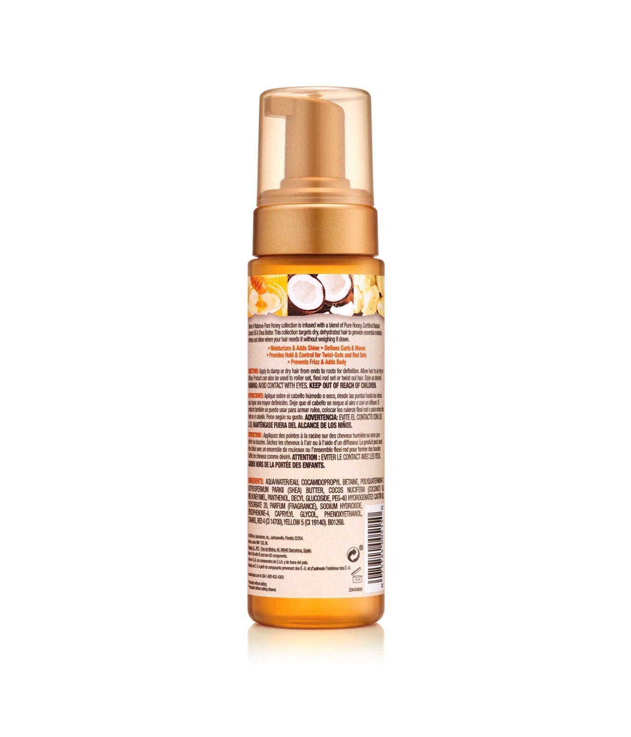 Creme Of Nature Pure Honey Curling Mousse 7oz