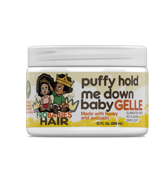 Fro Babies Hair Puffy Hold Me Down Baby Gelle 12 oz
