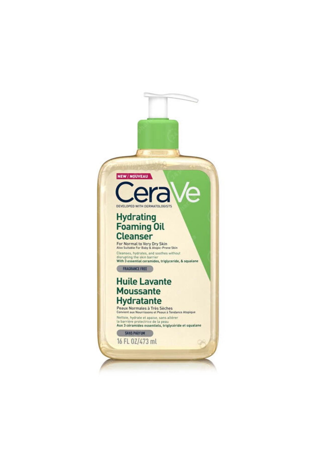 CeraVe Hydraterende Schuimende Reinigingsolie 473ml