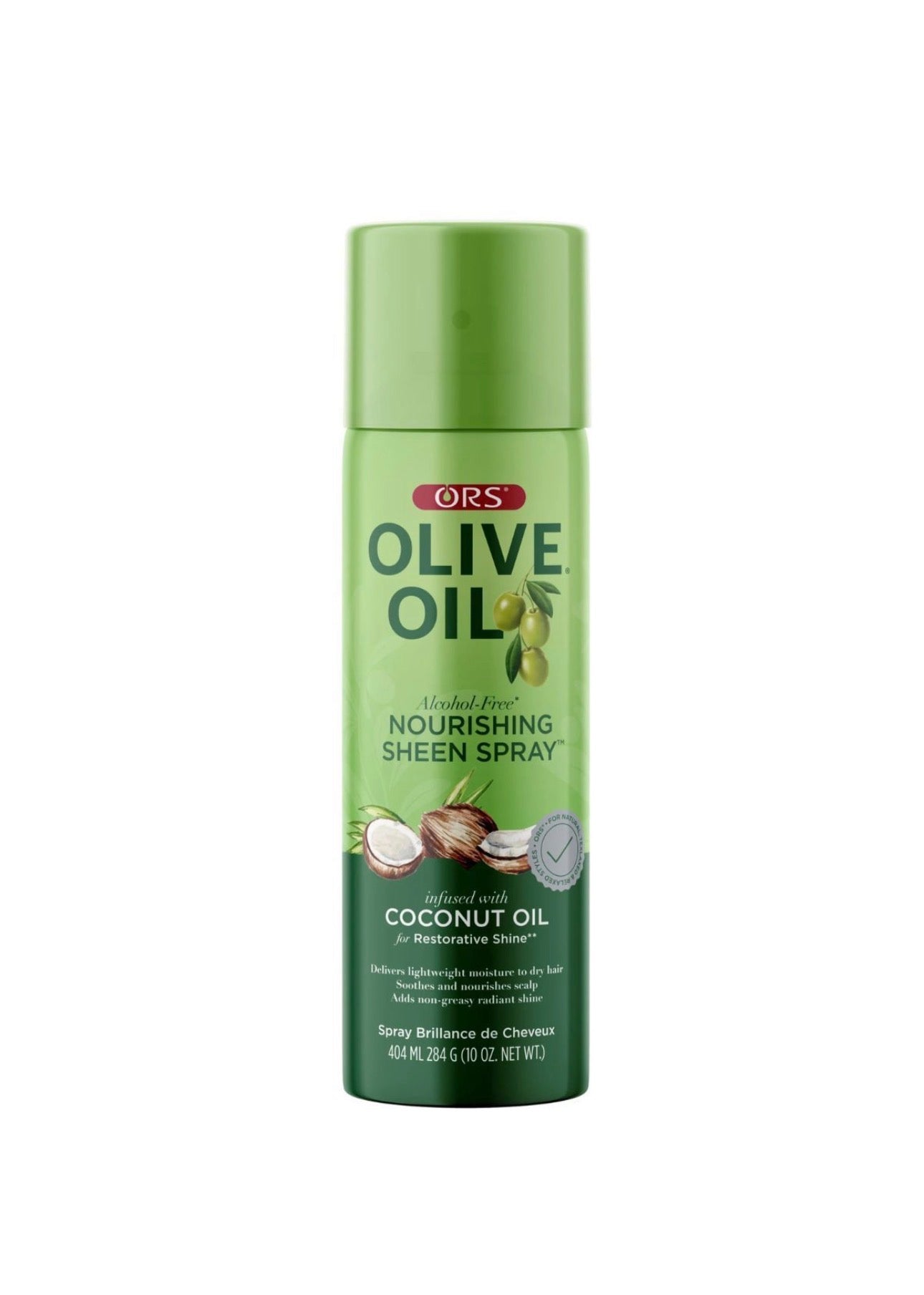 ORS Olive Oil Nourishing Sheen Spray Infused Coconut Oil 11.5 oz