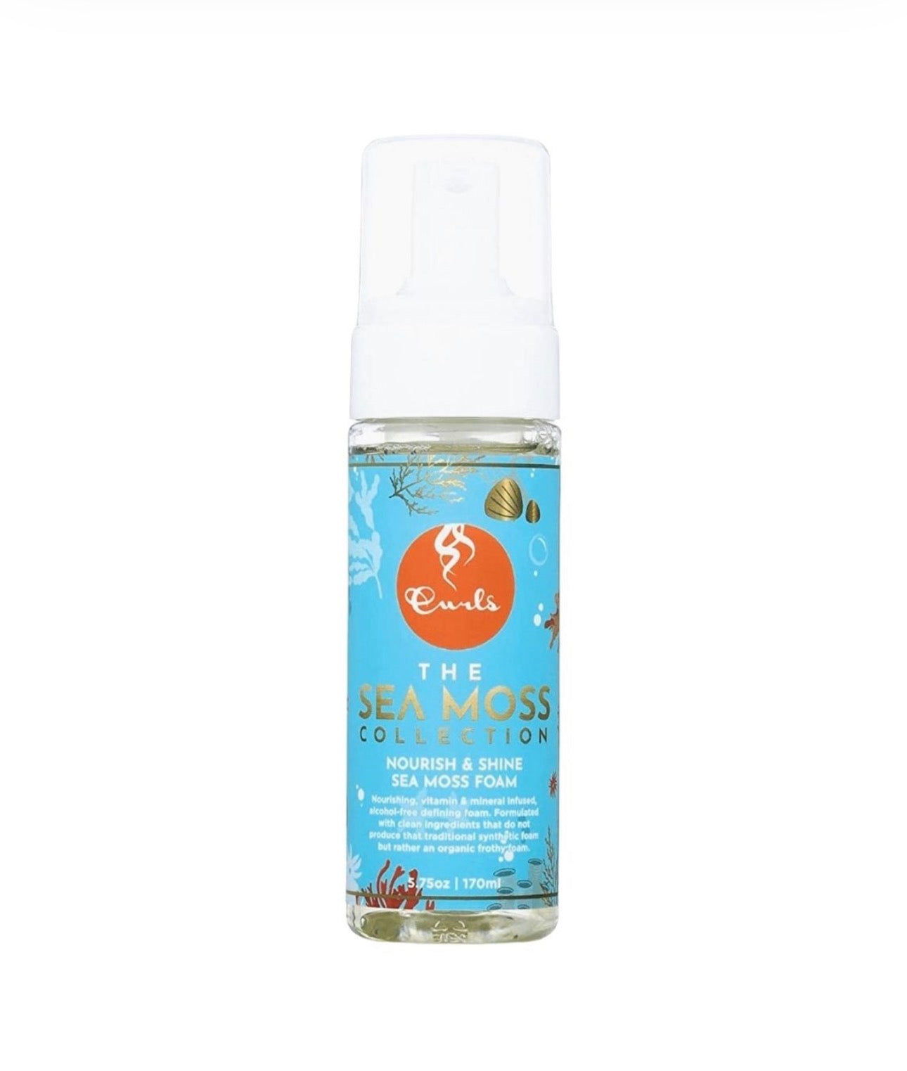 Curls Sea Moss Nourish & Shine Mousse 5.75oz