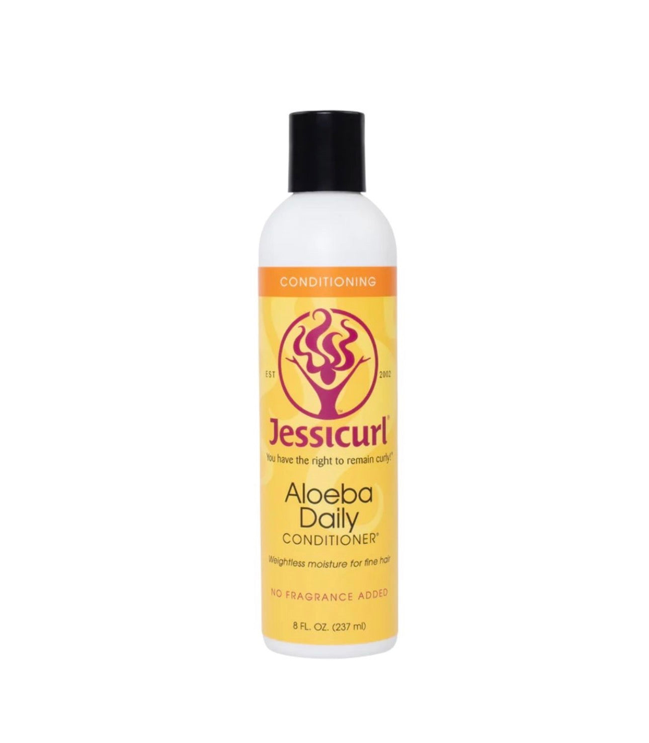 Jessicurl Aloeba Daily Conditioner No Fragrance 8oz