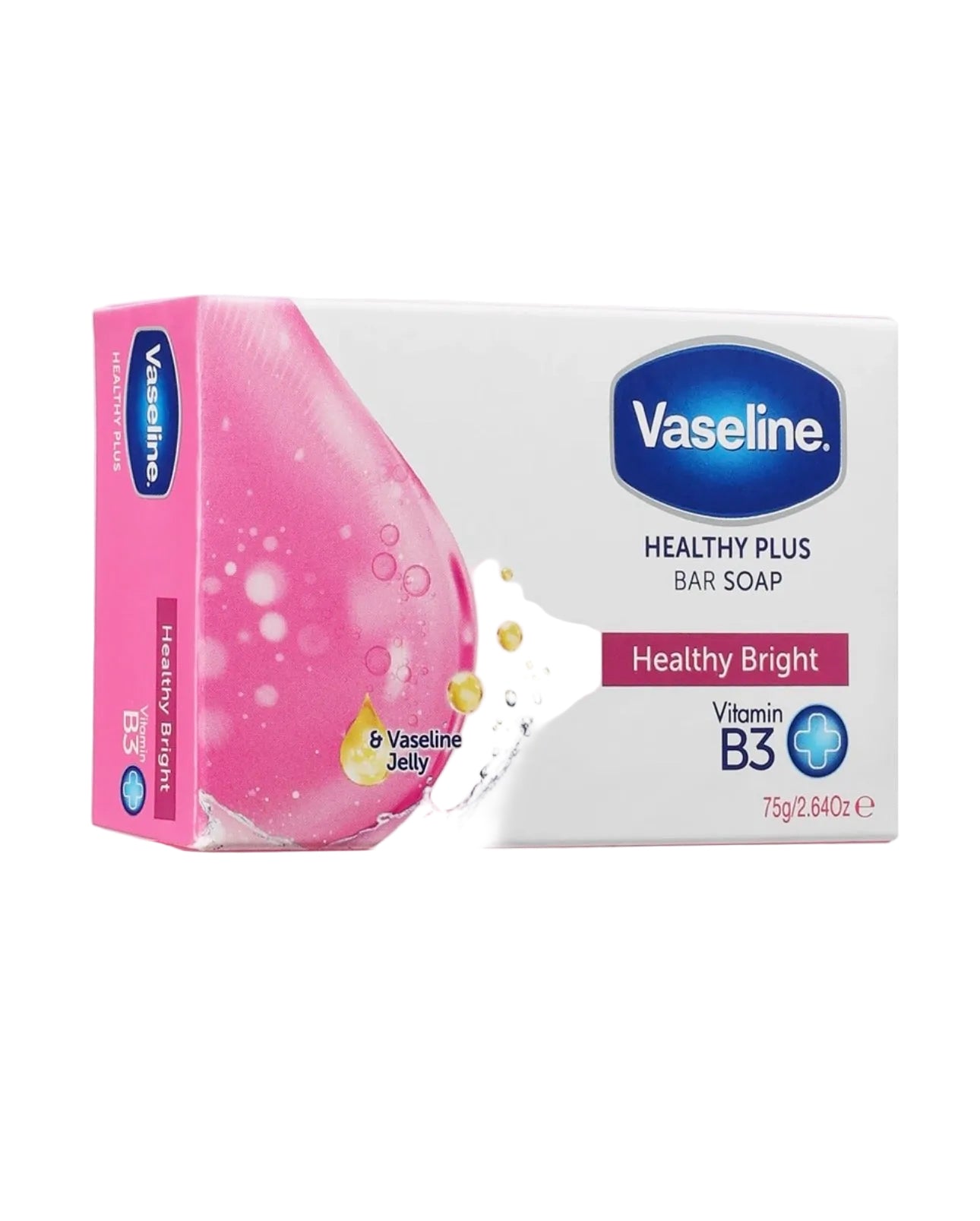 Vaseline Healthy Plus Bar Soap Healthy Bright Vitamin B3 75g