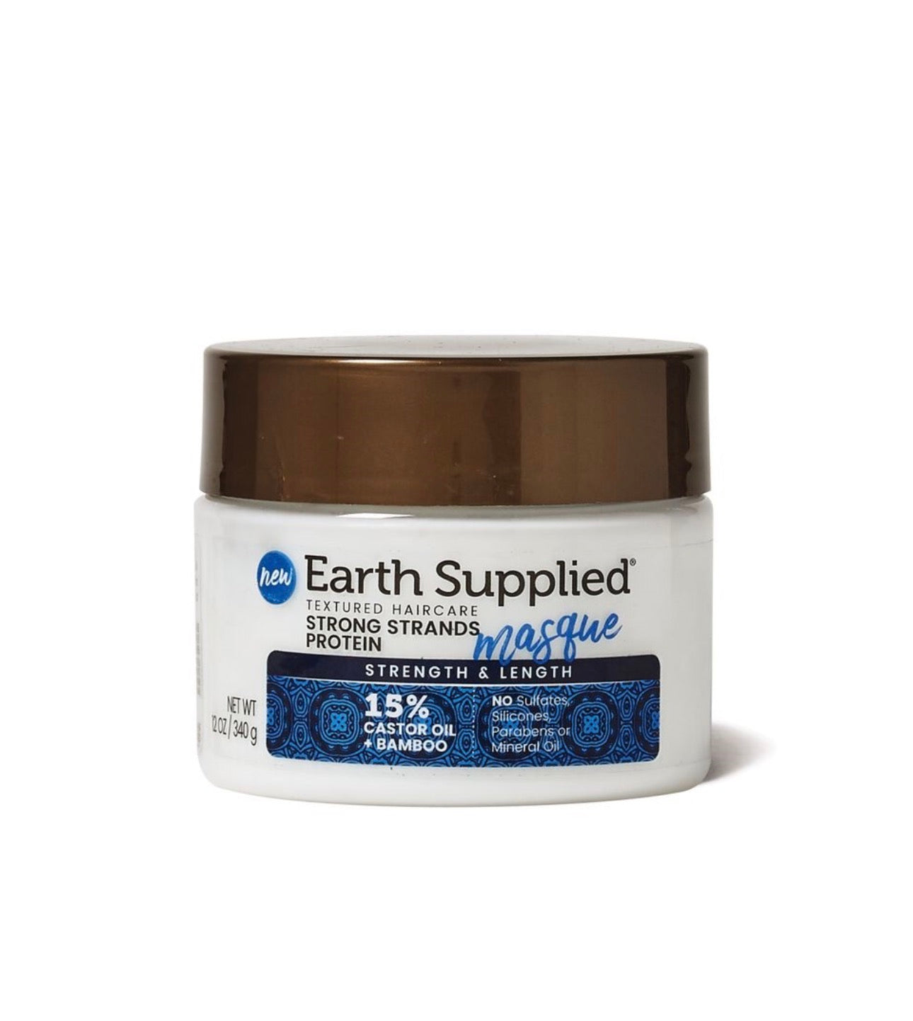 Earth Supplied Strength & Length Strong Strands Protein Masque 12oz