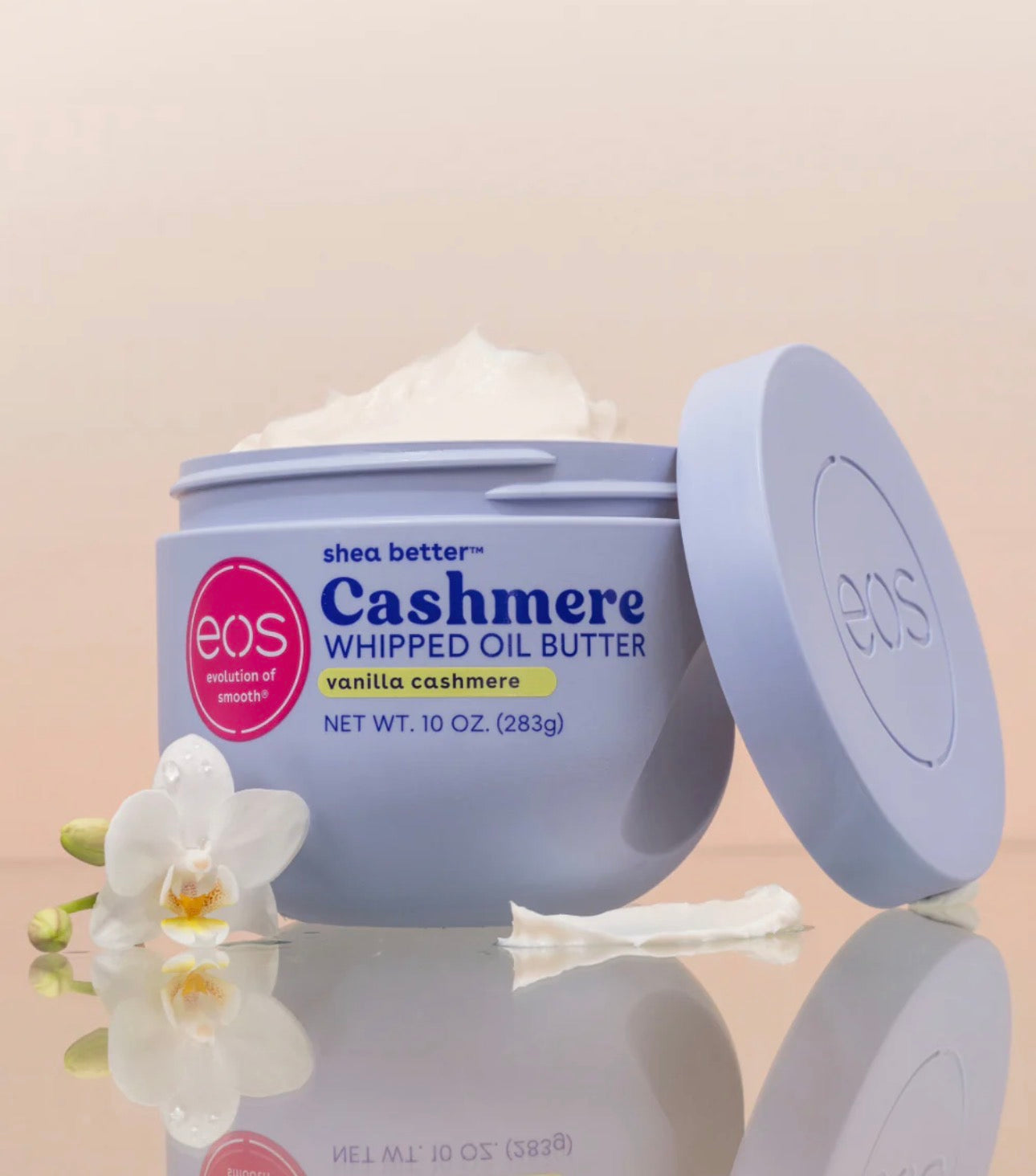 EOS Shea Better Vanilla Cashmere Whipped Oil Butter 10 oz