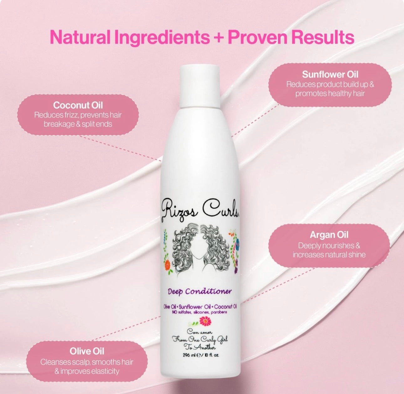 Rizos Curls Deep Conditioner 296ml