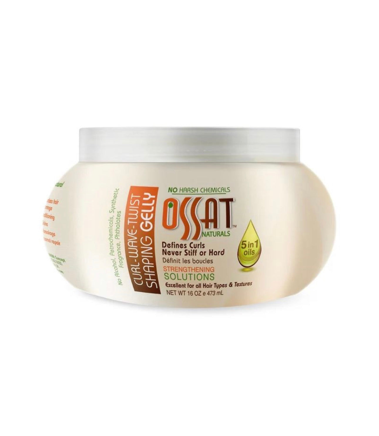 Ossat Naturals Curl-Wave Twist Shaping Gelly 16oz