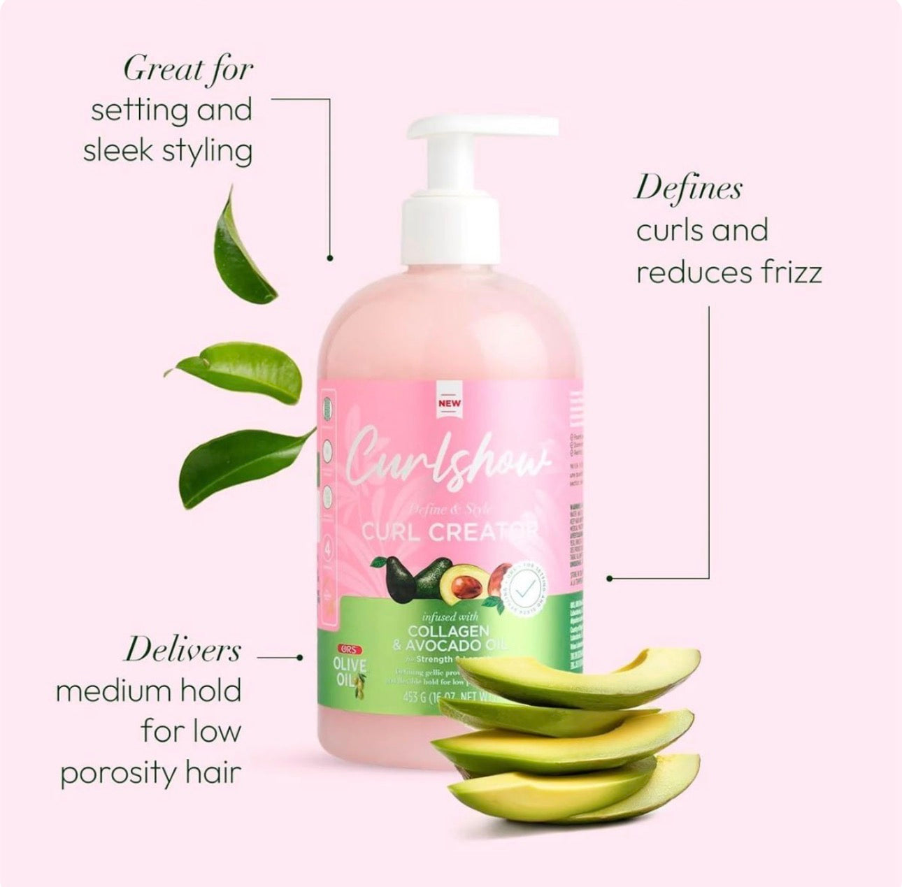ORS Olive Oil Curlshow Curl Creator 473ml