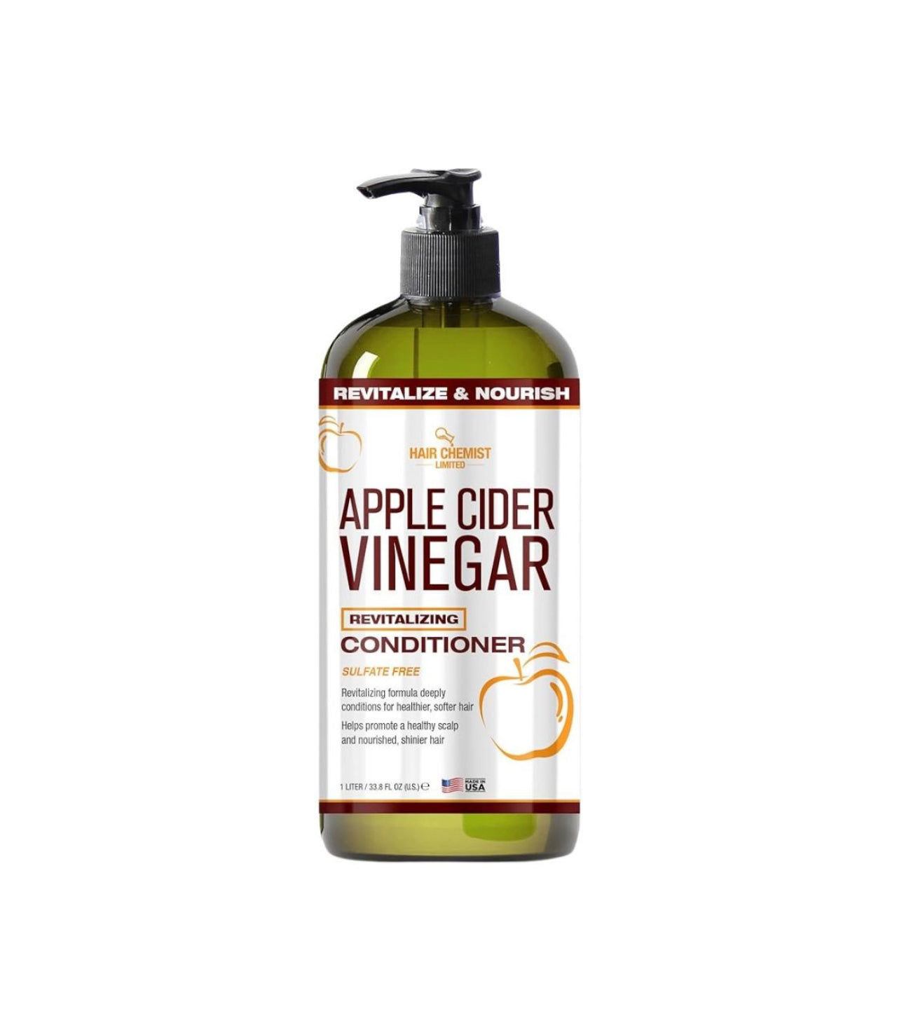 Hair Chemist Apple Cider Vinegar Conditioner 1000ml