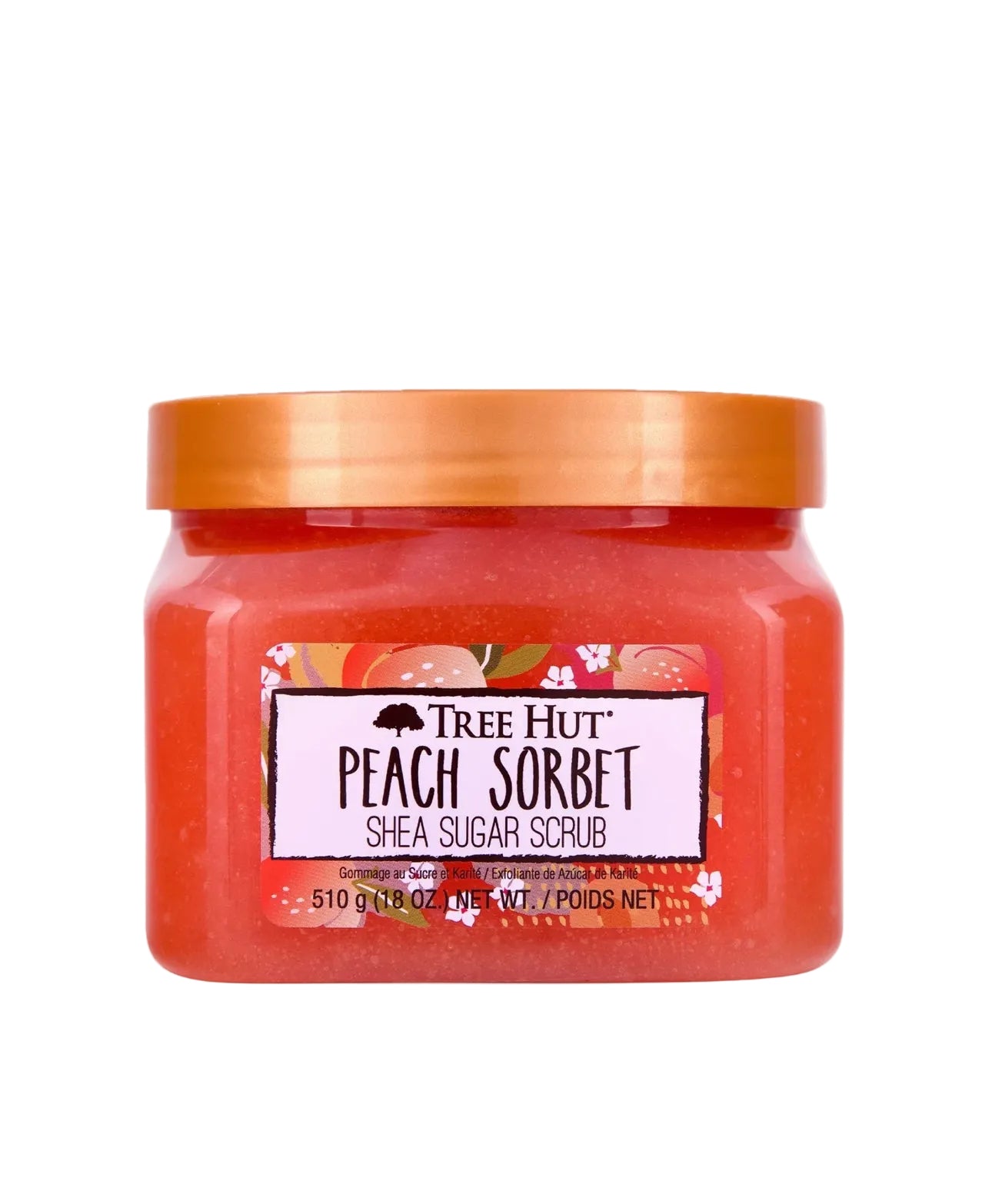 Tree Hut Peach Sorbet Shea Sugar Scrub 510g