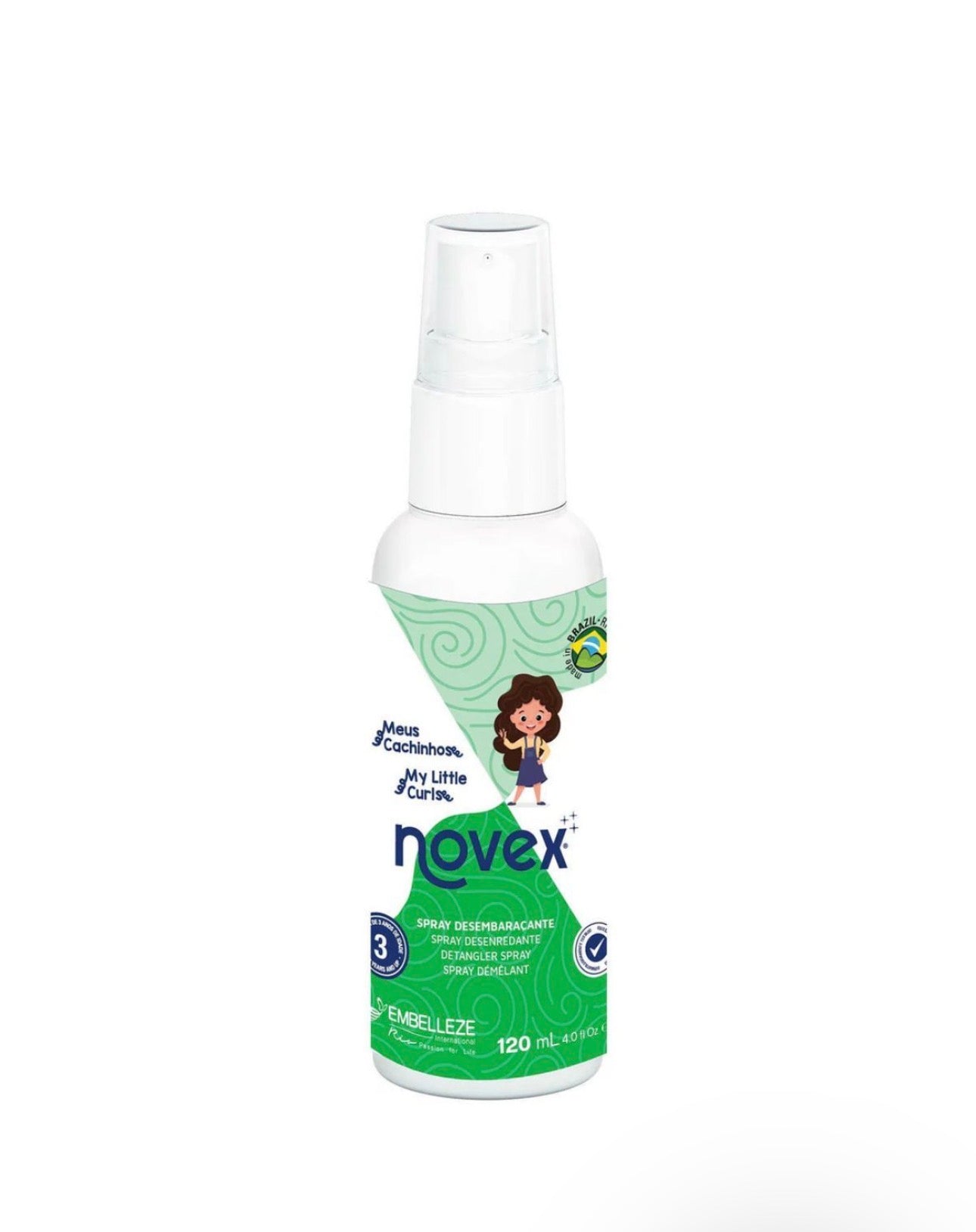 Novex My Little Curls Detangling Spray 120 ml