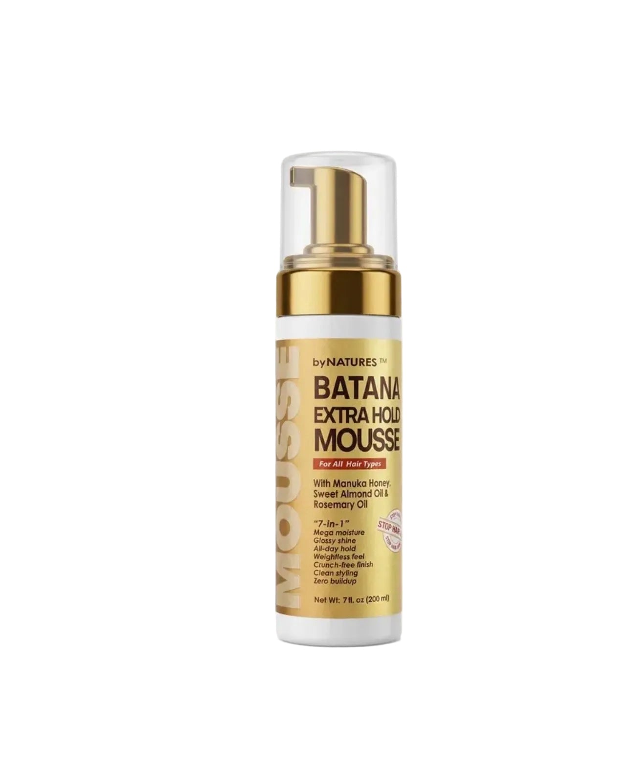 byNATURES Batana Extra Hold Styling Mousse 200 ml