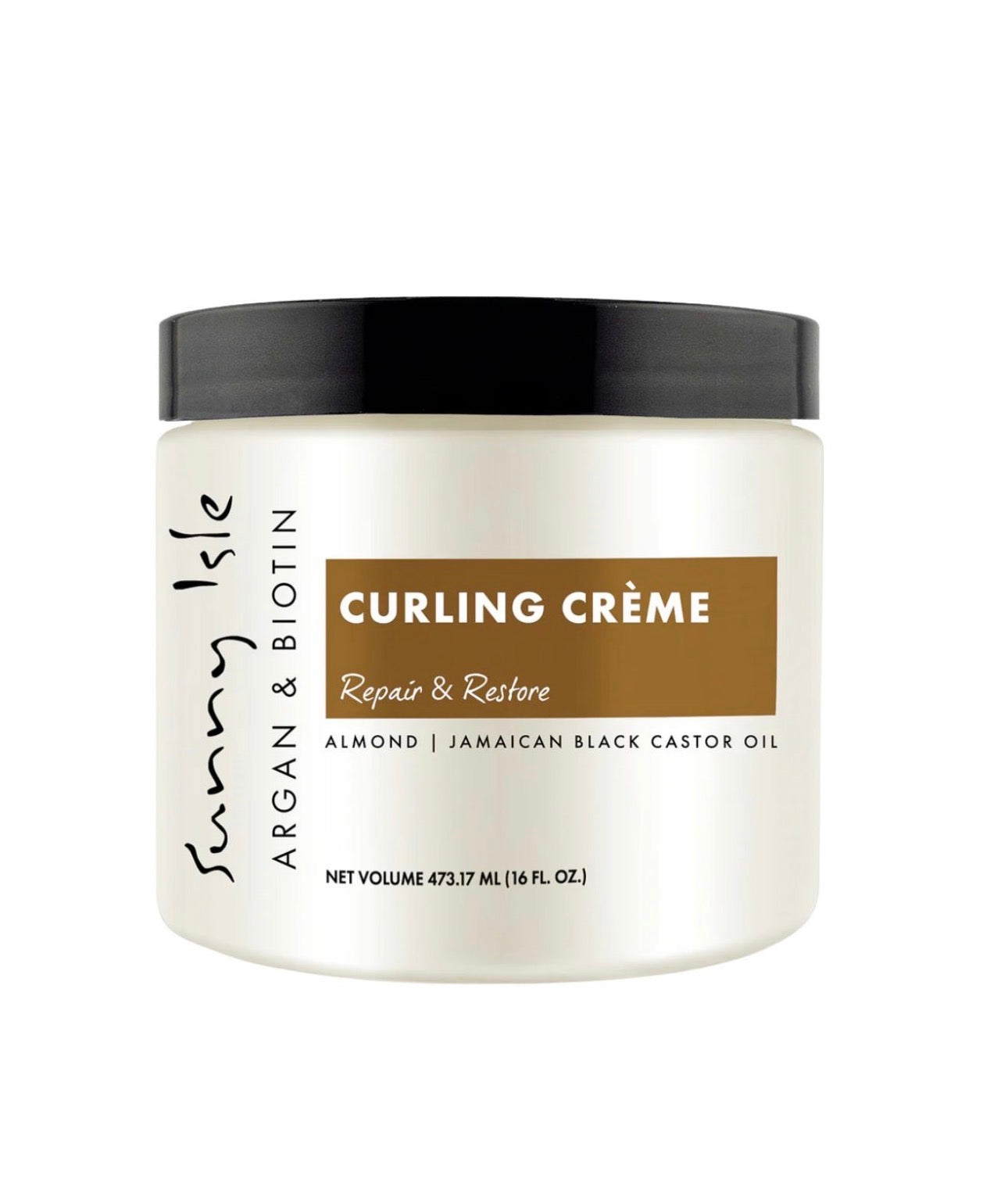 Sunny Isle Argan & Biotin Curling Crème 473ml
