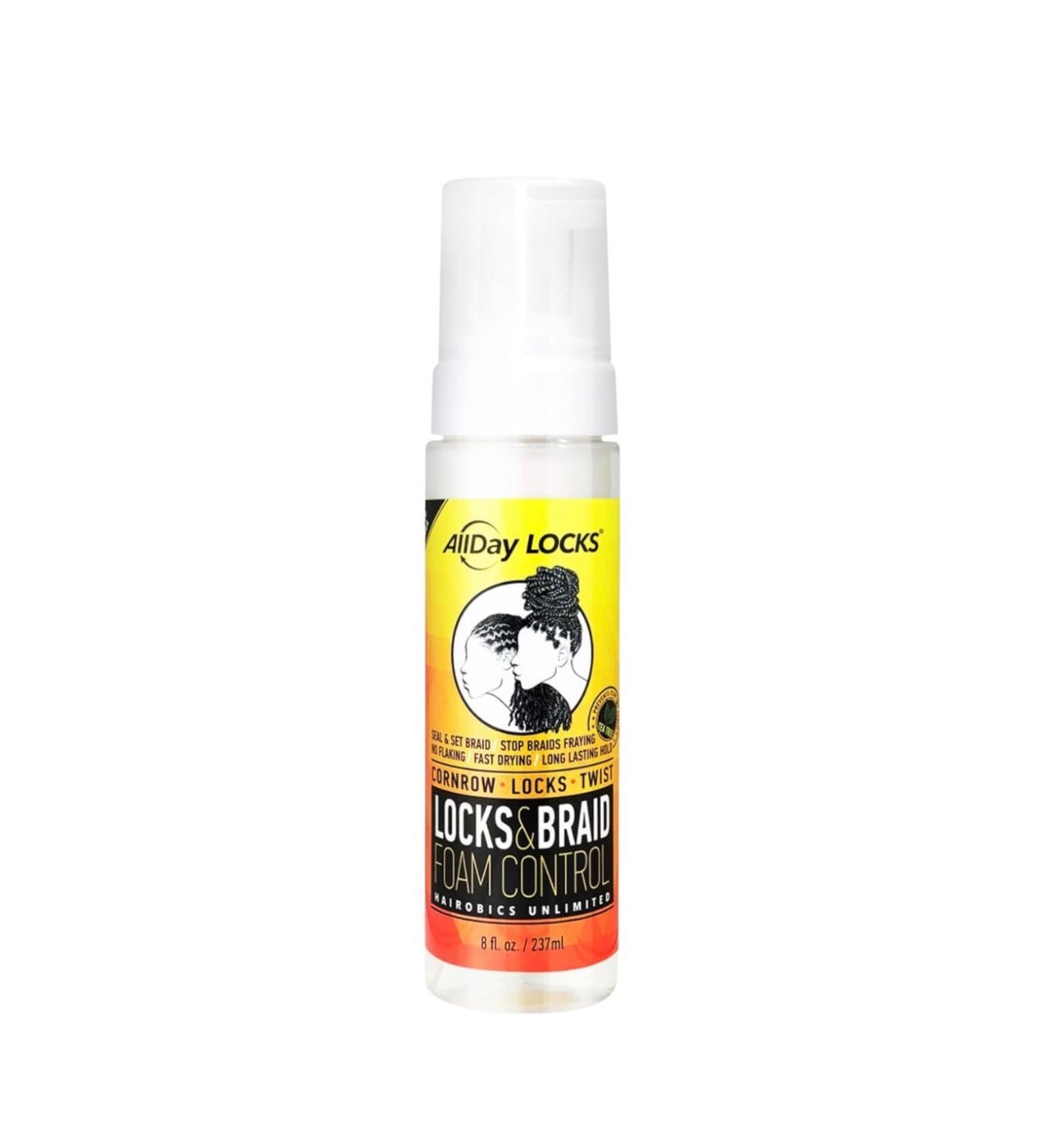 AllDay Locks & Braid Foam Control 8 oz
