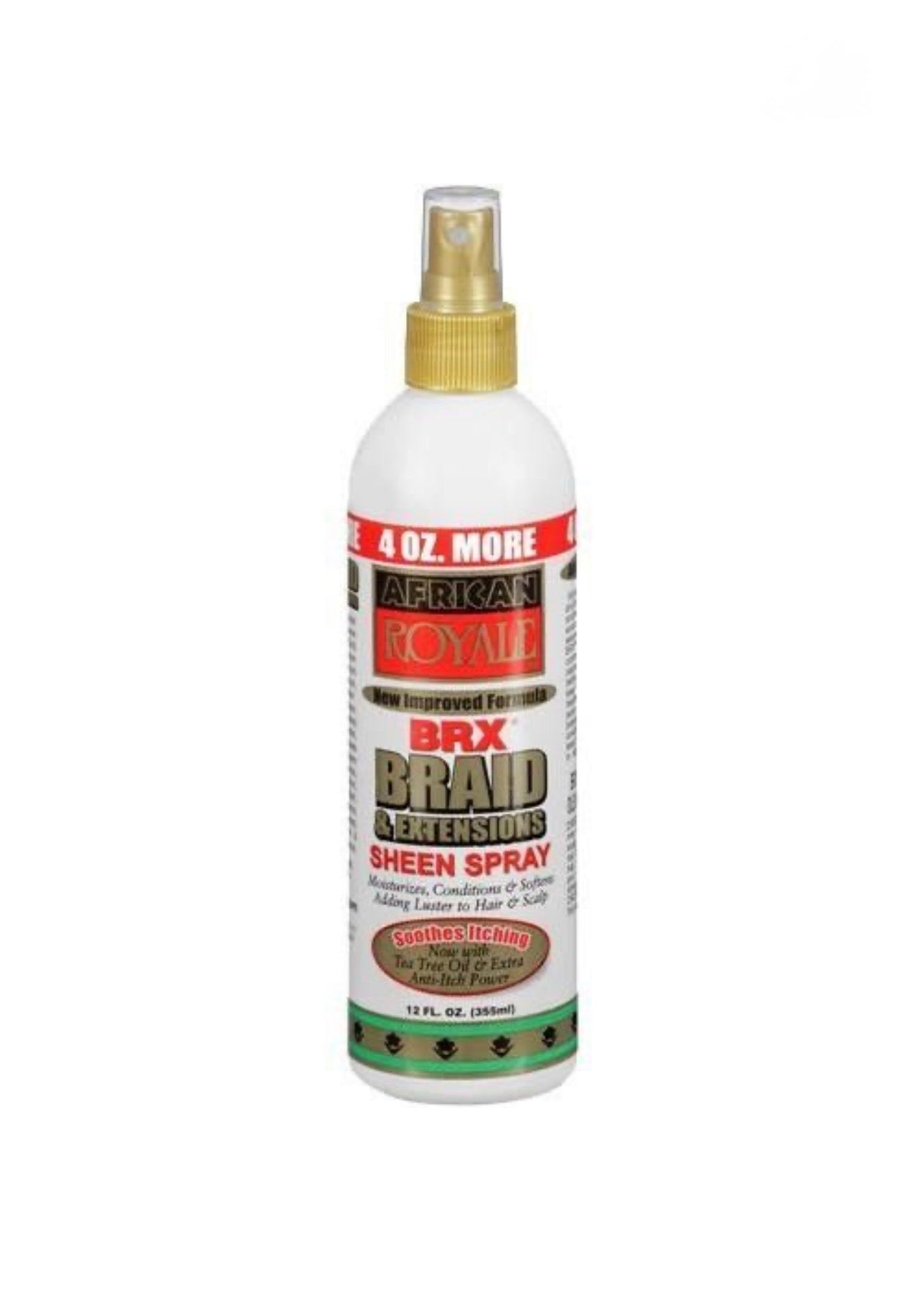 African Royale BRX Braid and Extensions Sheen Spray 355 ml