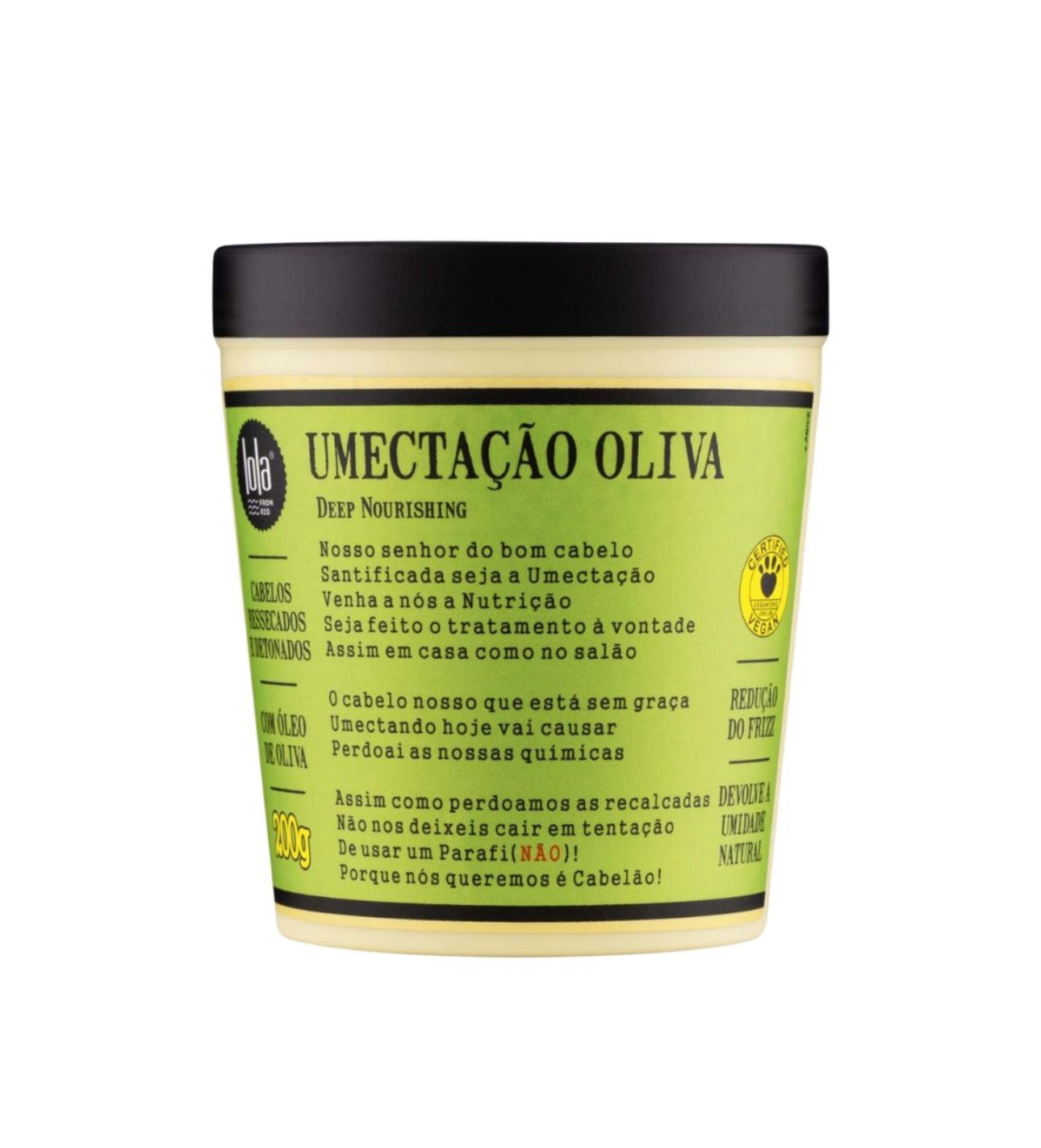 Lola Cosmetics Olive Mask For Intensive Moisture 200g