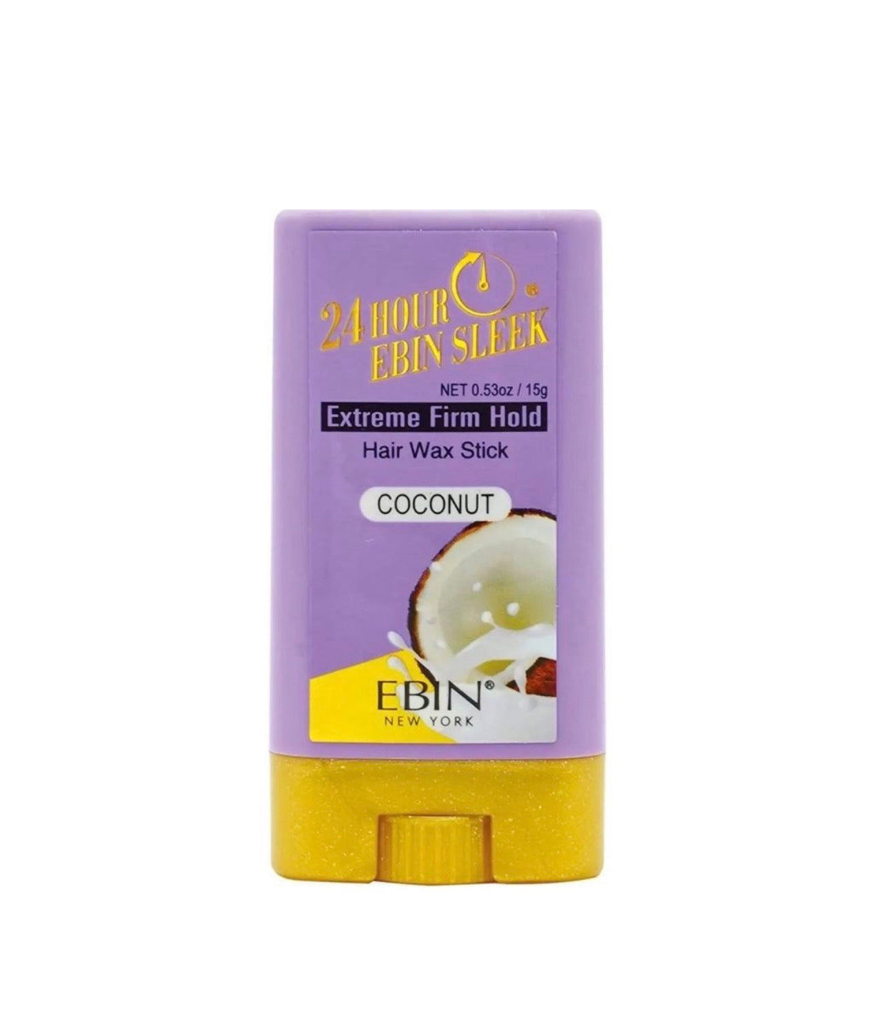 EBIN 24HR Extreme Firm Hold Hair Wax Stick Coconut 15g