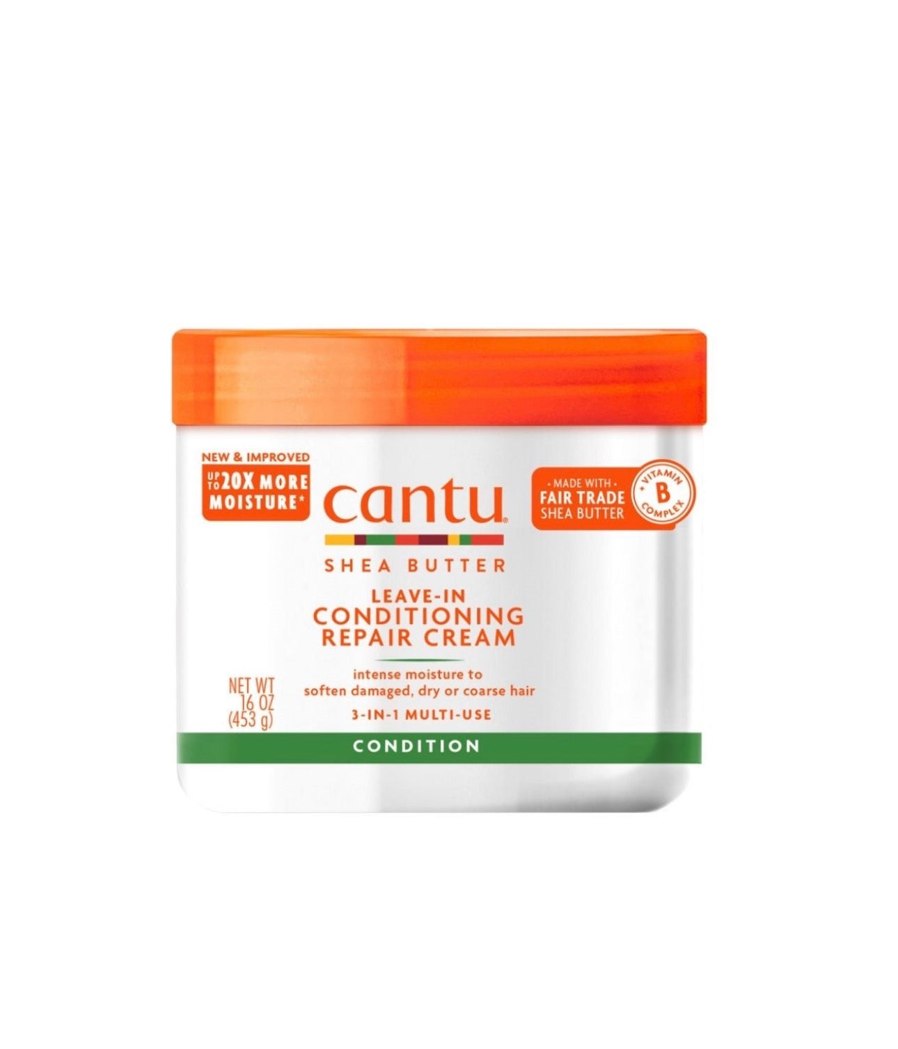 Cantu Shea Butter Leave-In Conditioning Repair Cream 453g