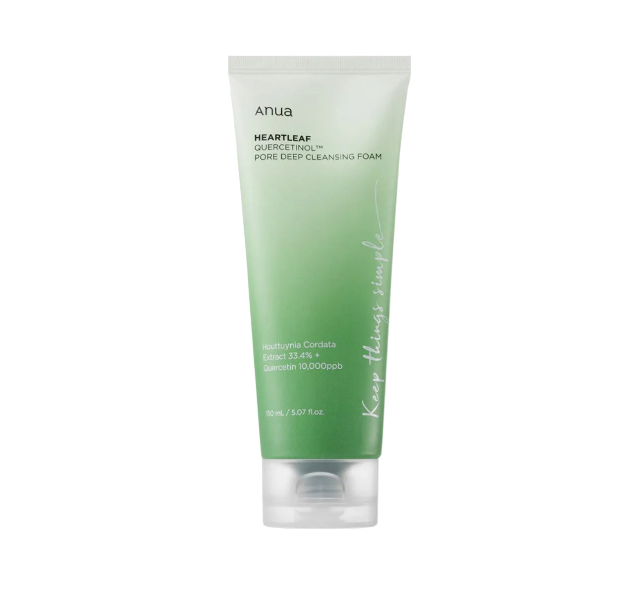 ANUA Heartleaf Quercetinol Pore Deep Cleansing Foam 150ml