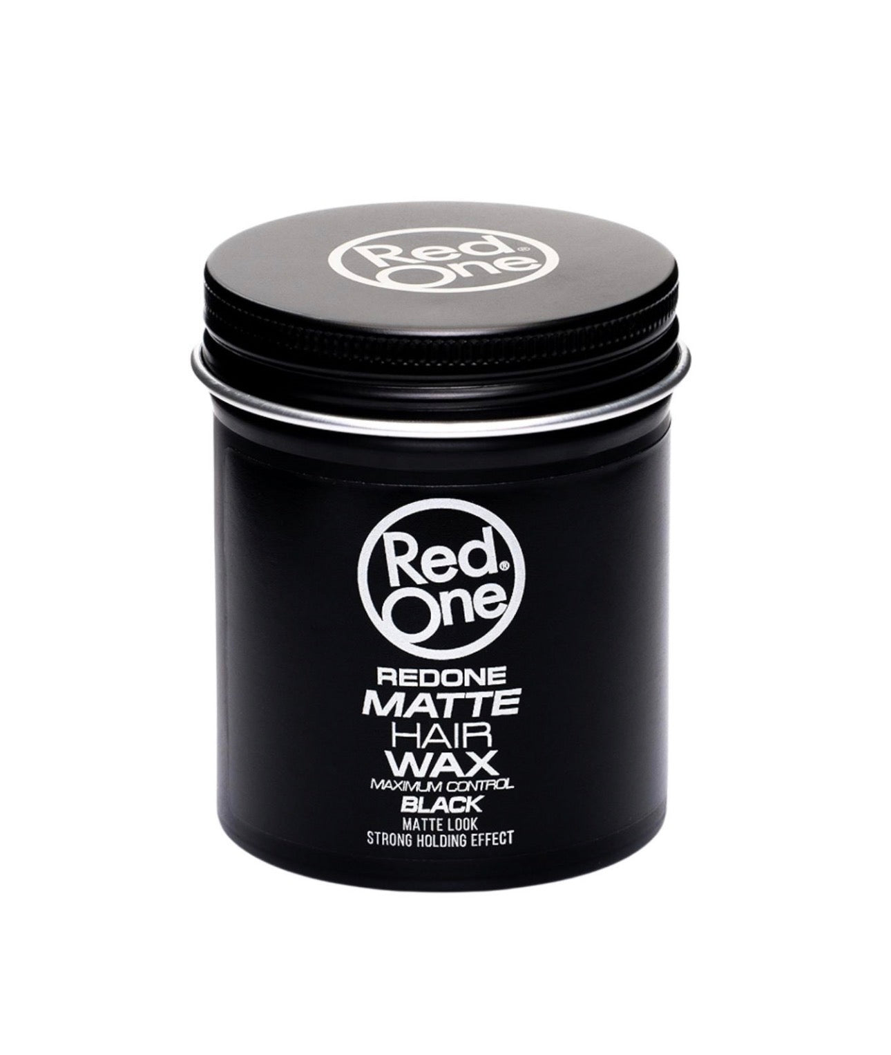 Red One Matte Hair Wax Black 100ml