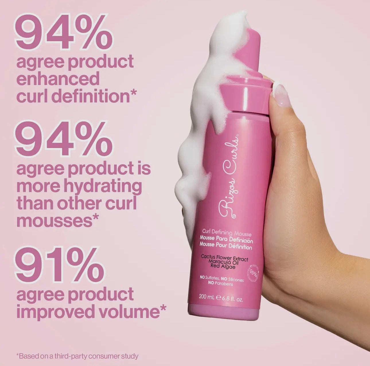 Rizos Curls Curl Defining Mousse 200ml