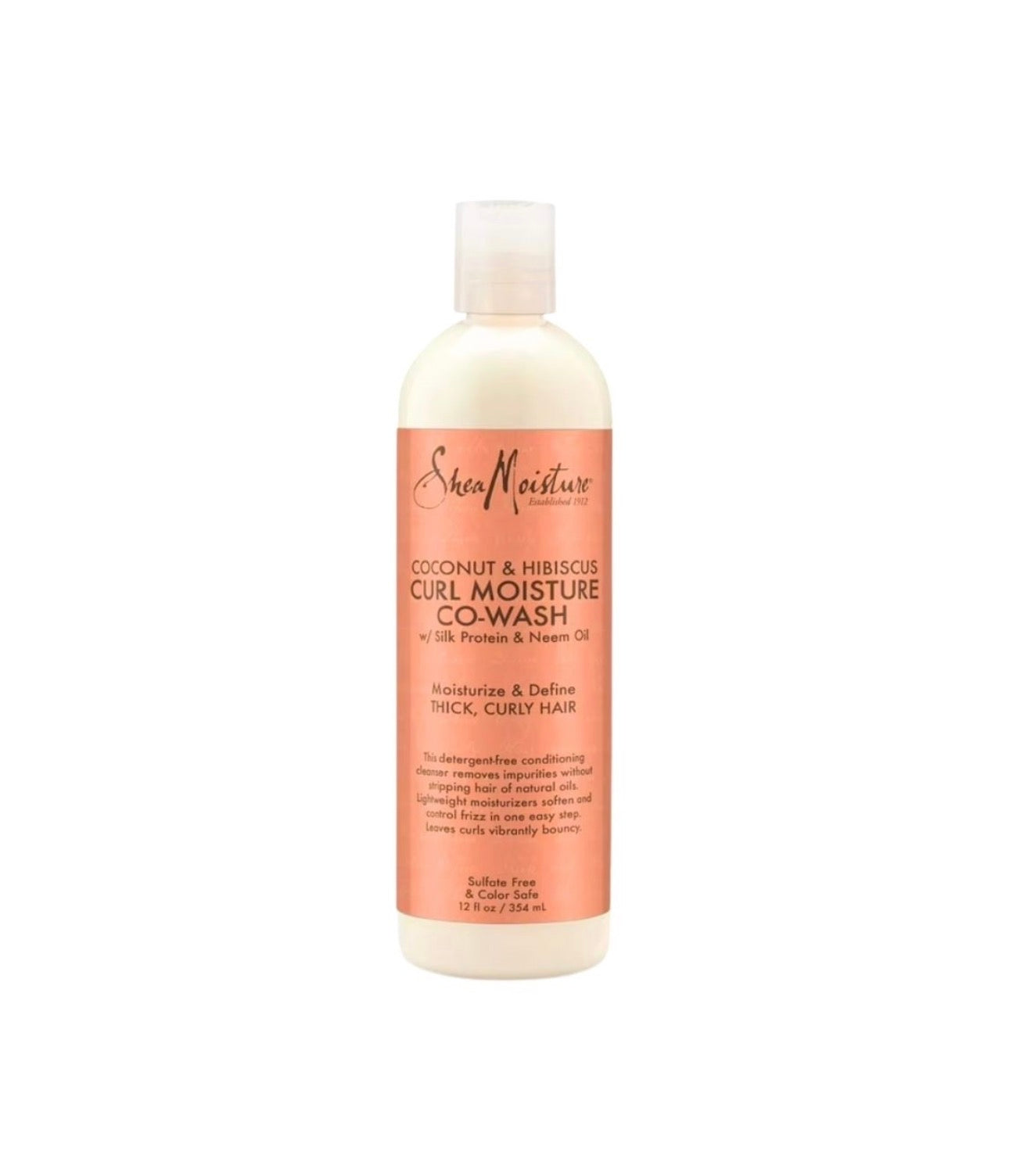 Shea Moisture Coconut & Hibiscus Co-Wash Conditioning Cleanser 12oz