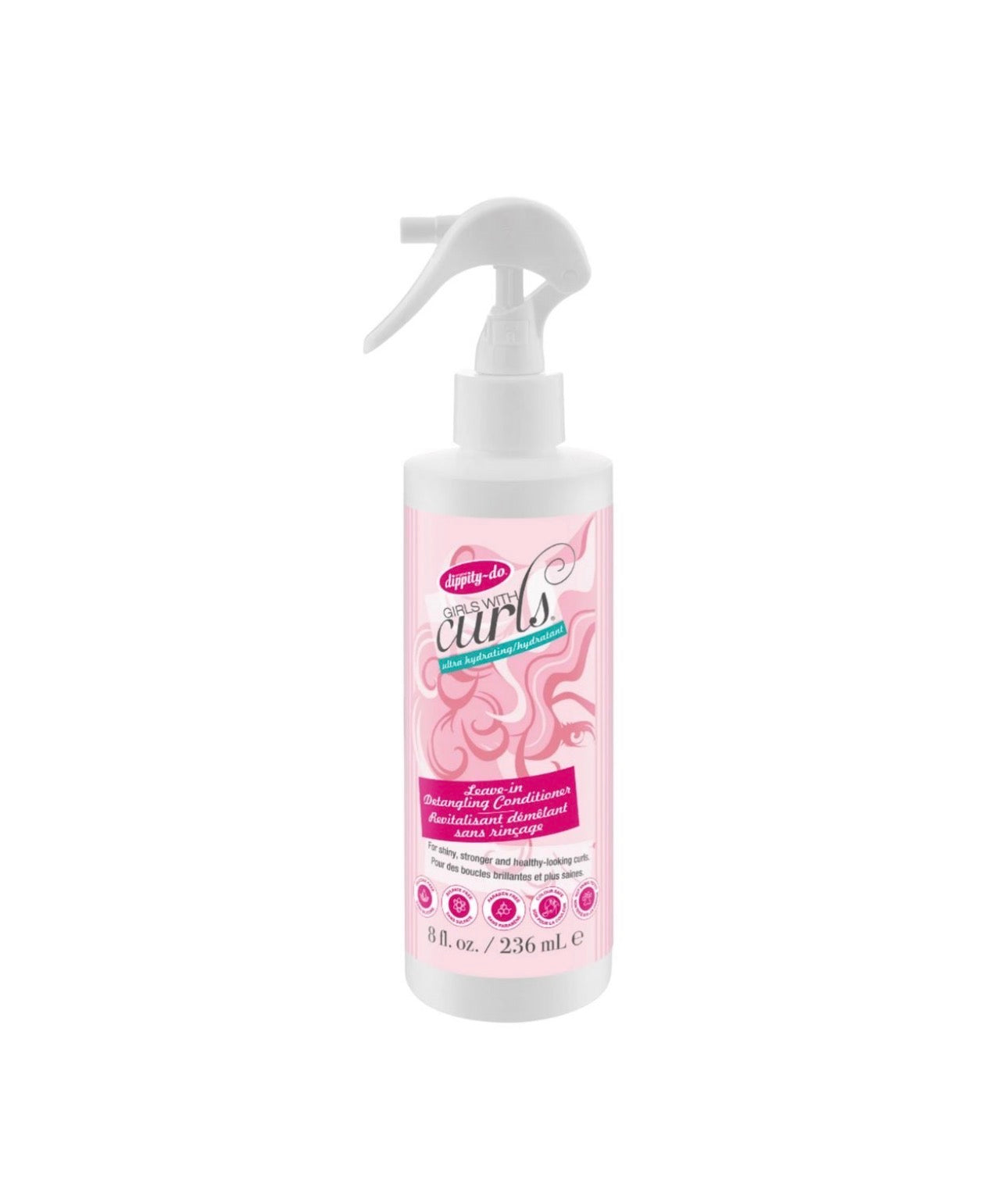 Dippity-Do Girls with Curls Leave in Detangler 8oz