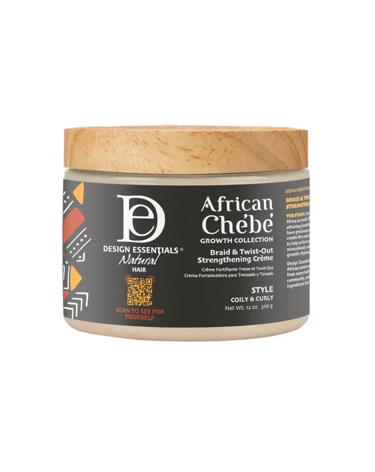 Design Essentials African Chebe Braid & Twist Styling Creme 12oz