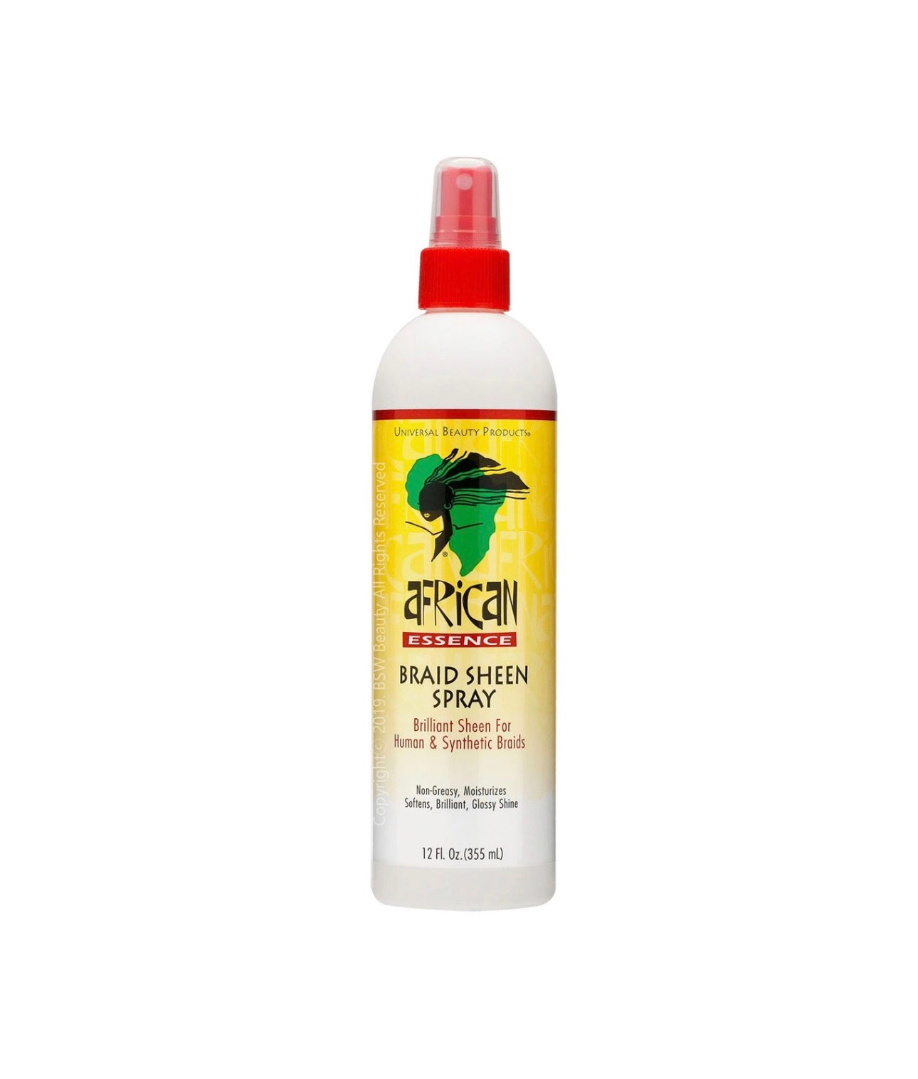 African Essence Braid Sheen Spray 12oz