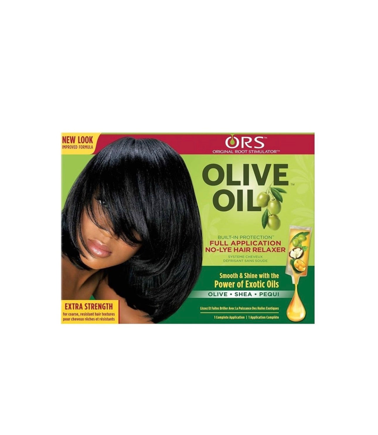 ORS Olive Oil Built In Protector No- Lye Relaxer Kit System Extra Strength