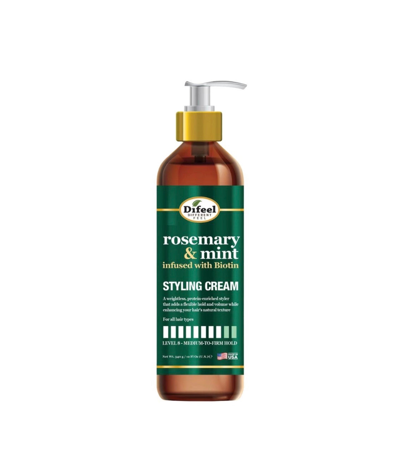 Difeel Rosemary & Mint Styling Cream 12oz