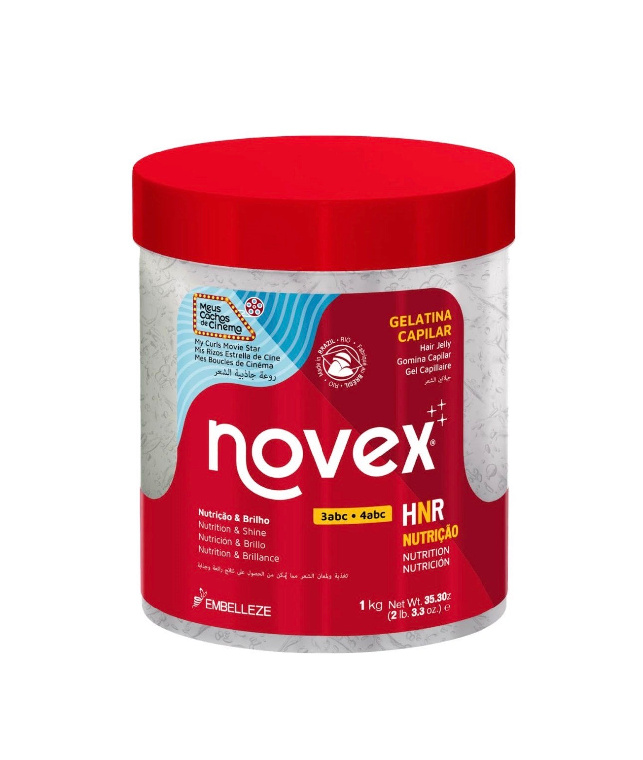 Novex My Curls Movie Star Hair Jelly Curl Definition & Shine 1 kg