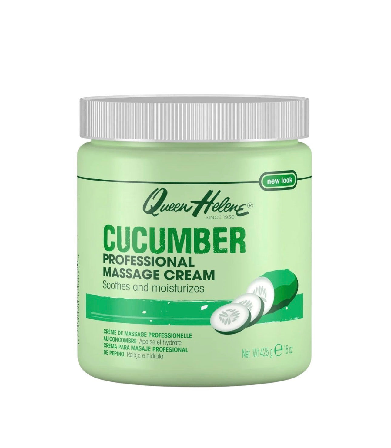 Queen Helene Cucumber Professional Massage Cream 15oz