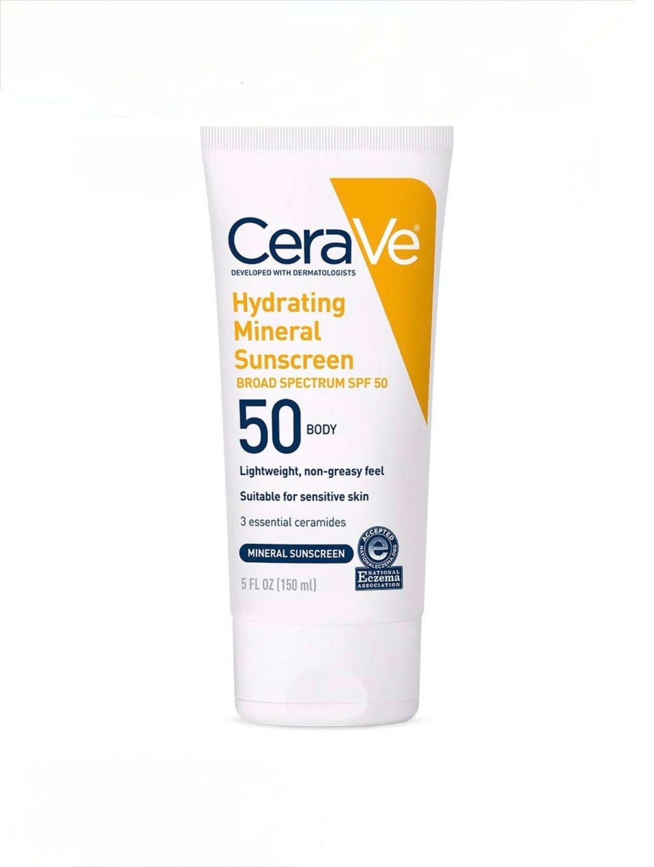 CeraVe Hydrating Mineral Sunscreen Broad Spectrum SPF 50 150 ml