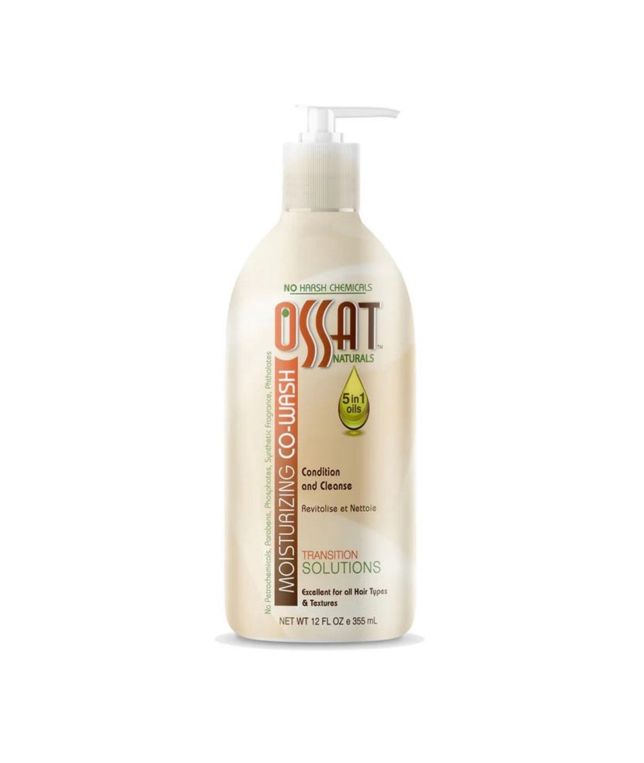 Ossat Naturals Moisturizing Co-Wash 12oz