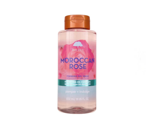 Tree Hut Foaming Gel Body Wash Moroccan Rose 532 ml