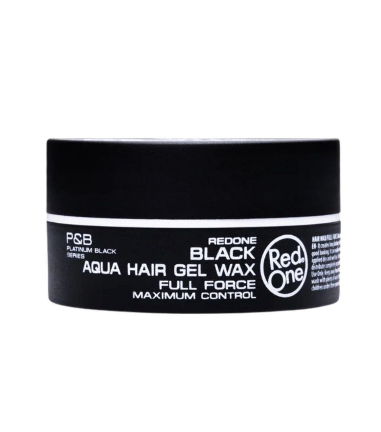 Red One Aqua Hair Wax Black 150ml