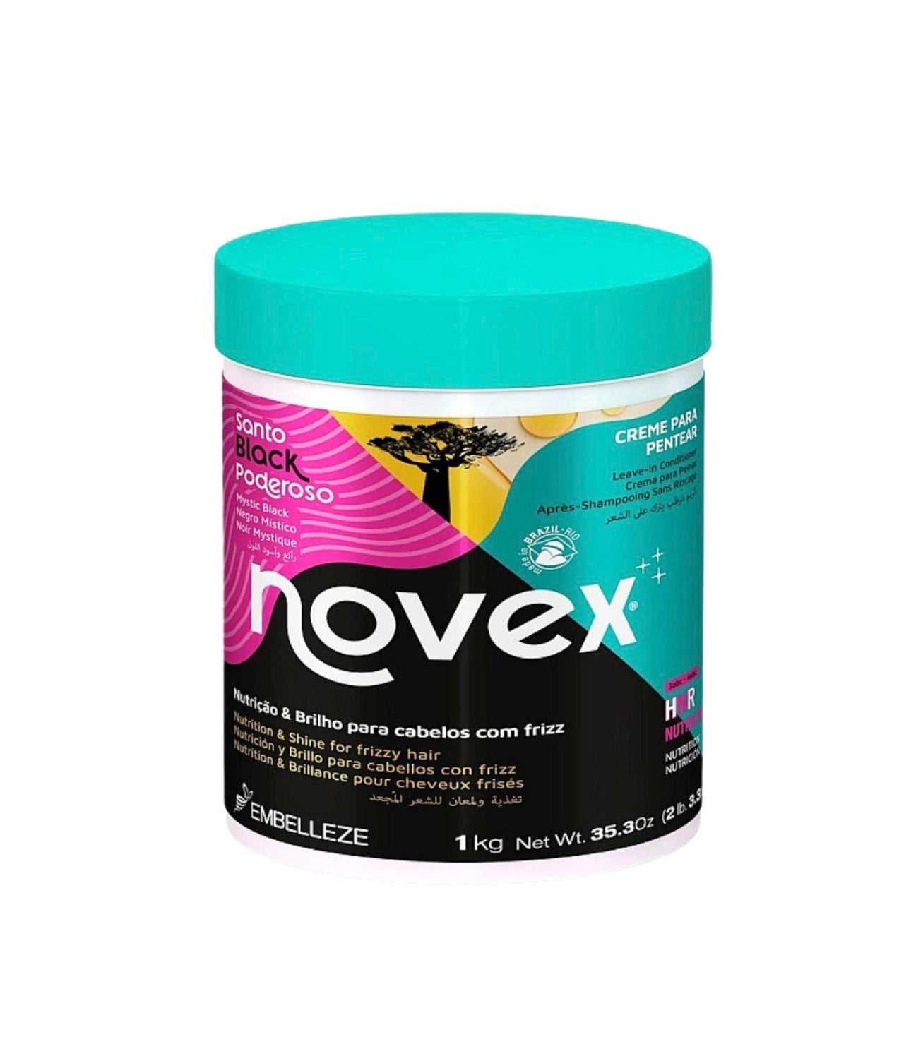 Novex My Curls Mystic Black Leave-In Conditioner 1kg