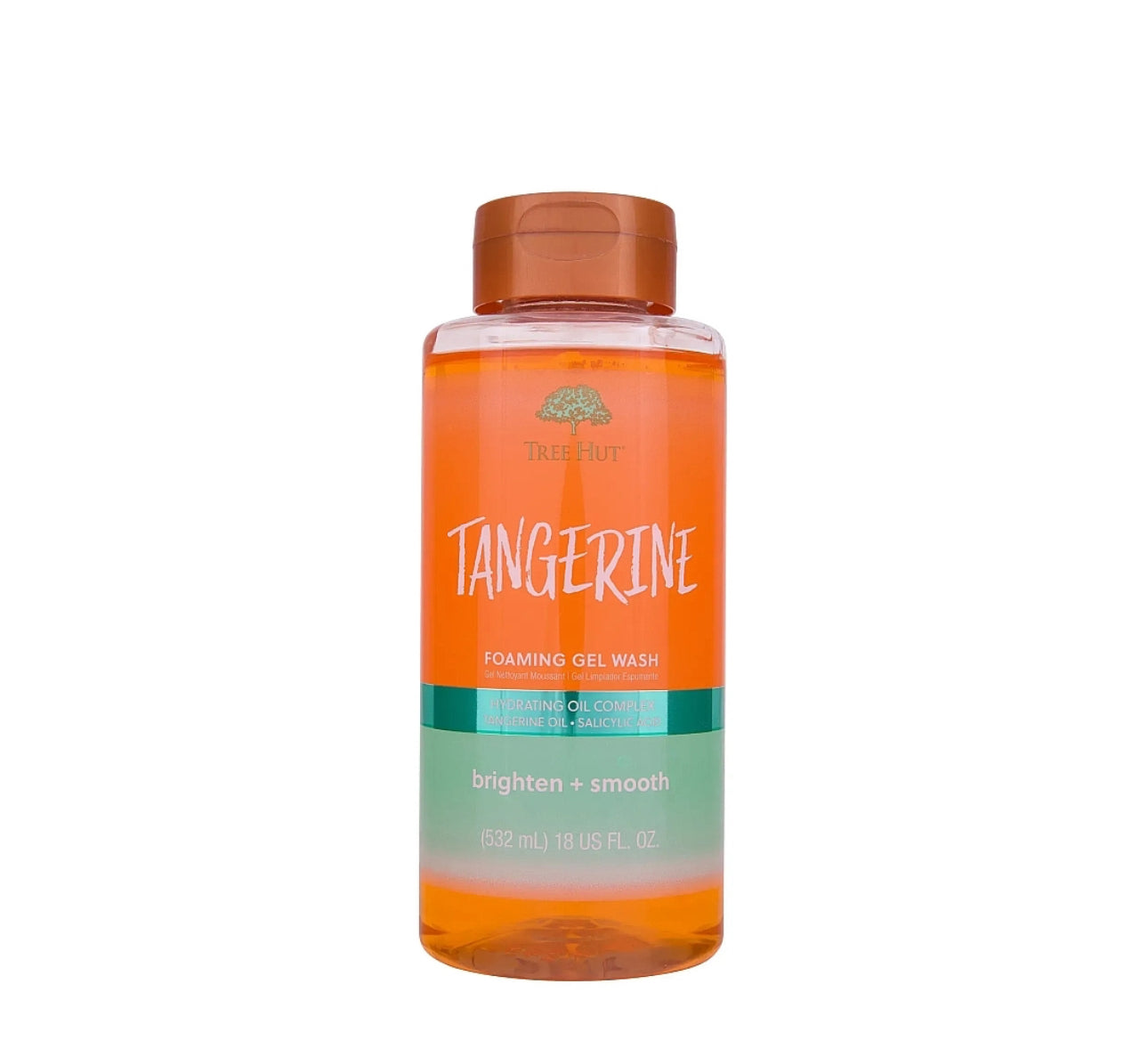 Tree Hut Foaming Gel Body Wash Tangerine 532ml