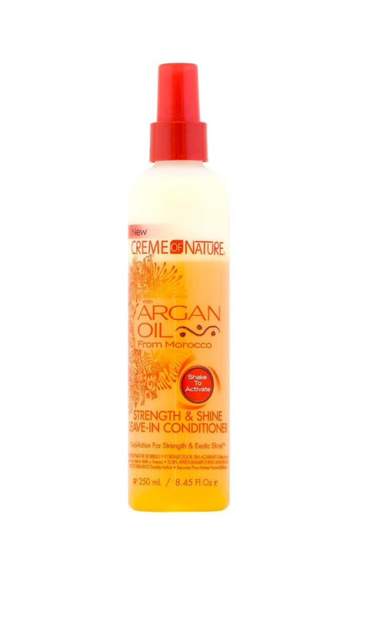 Creme Of Nature Argan Oil Strength & Shine Leave in Conditioner Spray 250 ml