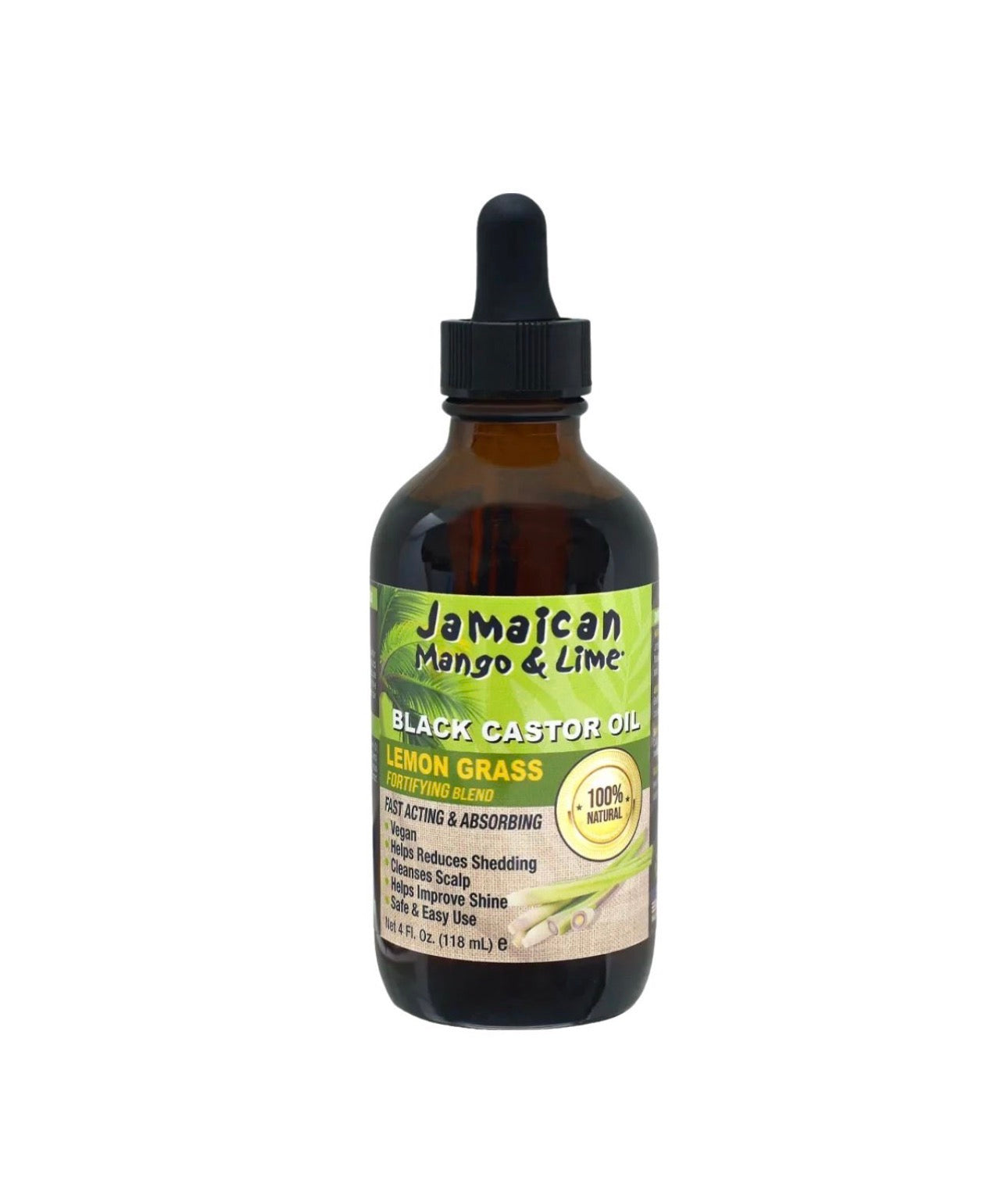 Jamaican Mango & Lime Black Castor Oil Lemon Grass 4oz