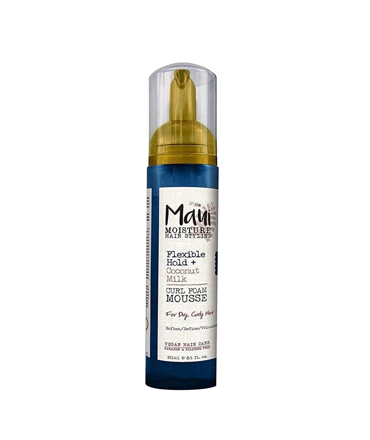 Maui Moisture Nourish & Moisture Coconut Milk Curl Foam Mousse 8.5oz