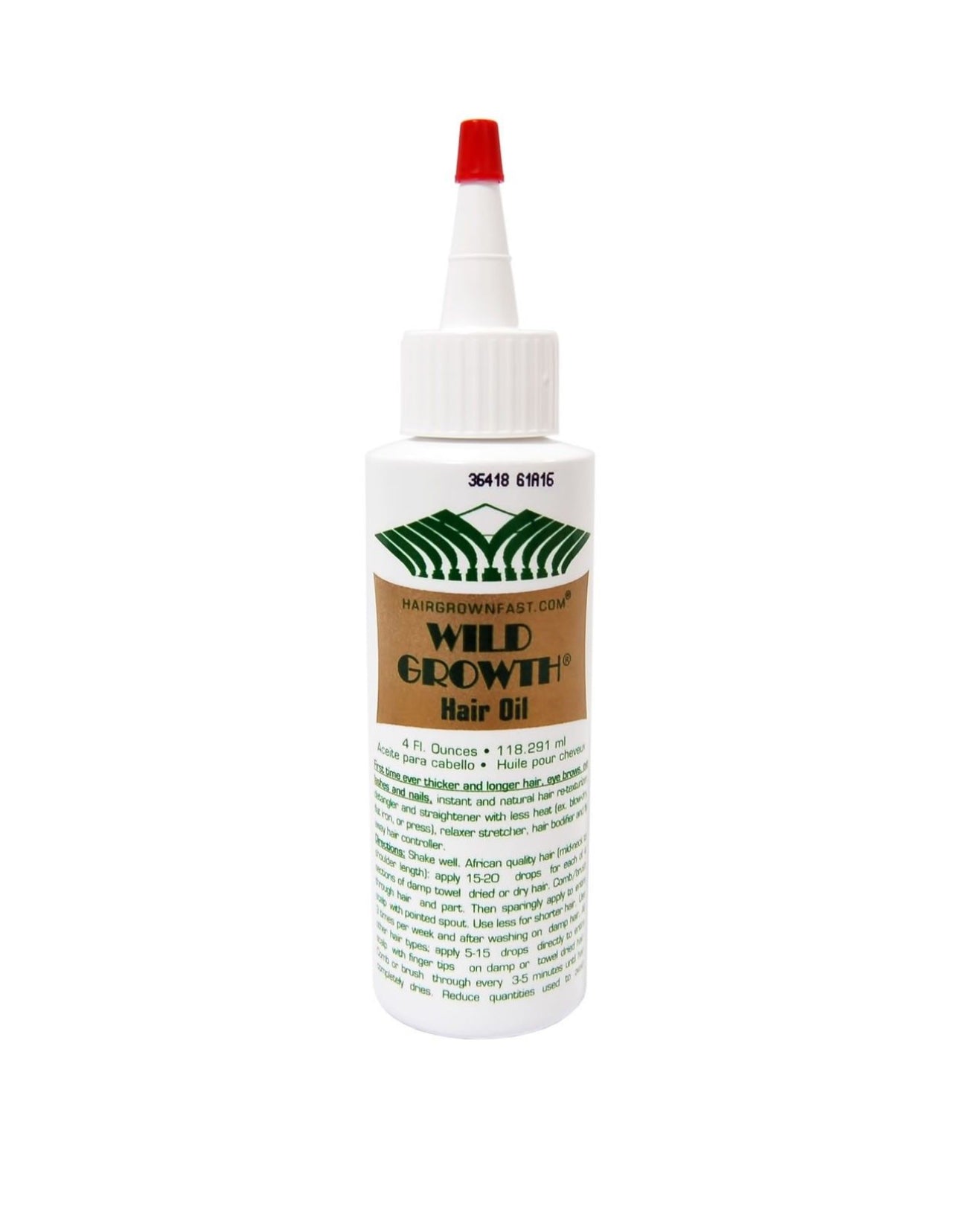 Wild Growth Hair Oil 4oz